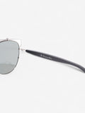Christian Dior Technologic Sunglasses Silver / Black Acetate 145mm