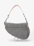 Christian Dior Saddle  Grey / Pale Pink Denim