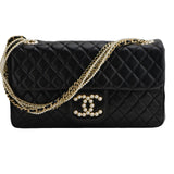 Chanel Matelasse Westminster Leather Faux Pearl Chain Shoulder Bag