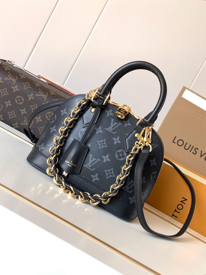 Louis Vuitton Alma bb monogram ink