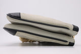 Gucci Tiger Shoulder Bag in Greige Suede Leather