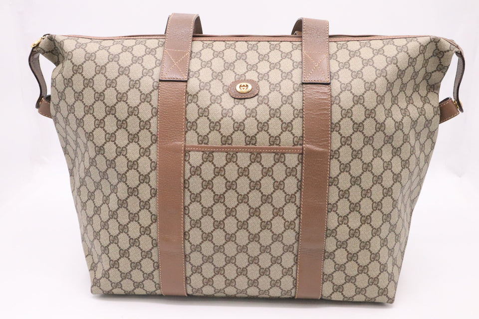 Gucci Large Tote in GG Supreme Canvas