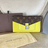 Louis Vuitton Epi Monogram Marie Rose Wallet in Pistache
