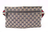 Gucci Waist Bag in Navy Blue GG Canvas