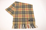 Burberry Scarf in Beige Cashmere