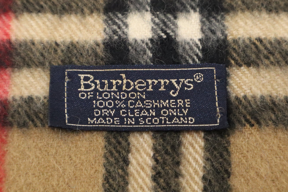Burberry Scarf in Beige Cashmere