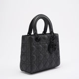 Christian Dior Matte Black Small Lady Dior Bag 2020