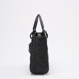 Christian Dior Matte Black Small Lady Dior Bag 2020