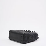 Christian Dior Matte Black Small Lady Dior Bag 2020