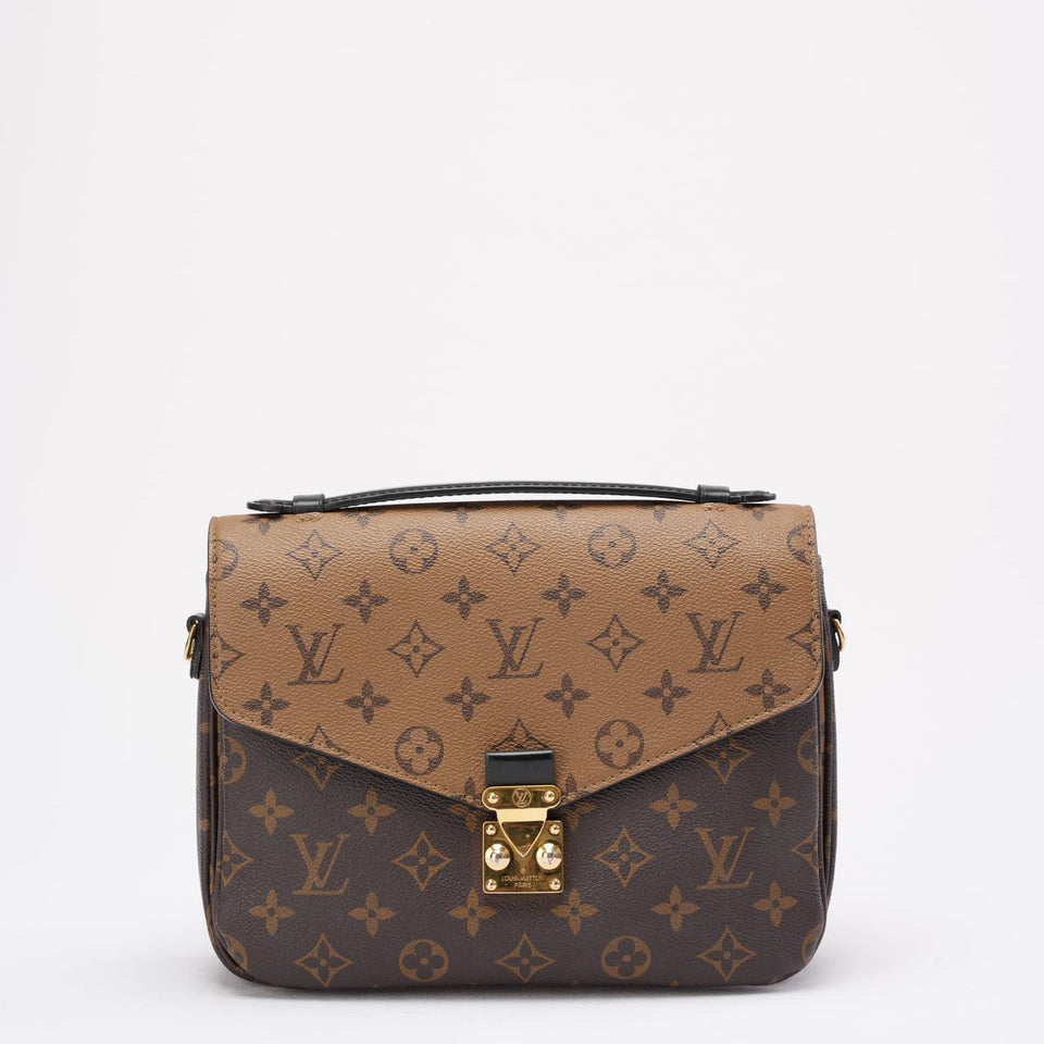 Louis Vuitton Monogram Pochette Metis MM Handbag