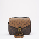 Louis Vuitton Monogram Pochette Metis MM Handbag