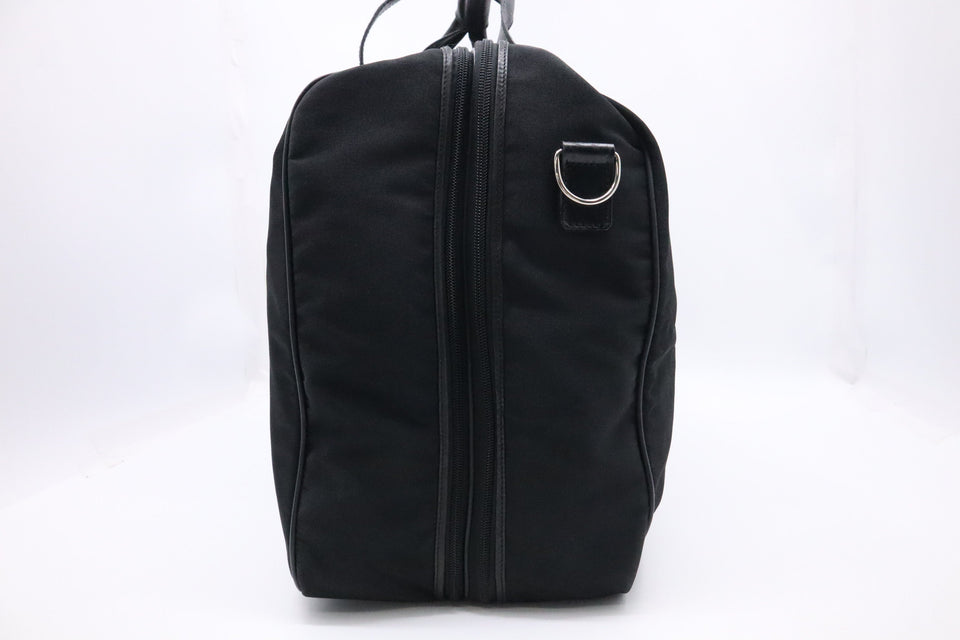 Gucci Boston Bag in Black Canvas