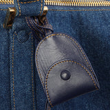 Chanel Vintage 1997 Denim CC Stitch 2-Way Boston Bag Indigo – Bags Junction