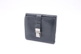 Gucci Compact Wallet in Dark Blue Leather