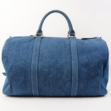Chanel Vintage 1997 Denim CC Stitch 2-Way Boston Bag Indigo – Bags Junction