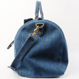 Chanel Vintage 1997 Denim CC Stitch 2-Way Boston Bag Indigo – Bags Junction