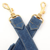 Chanel Vintage 1997 Denim CC Stitch 2-Way Boston Bag Indigo – Bags Junction