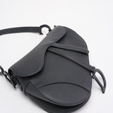 Christian Dior Saddle Bag Black Ultramatte 2022
