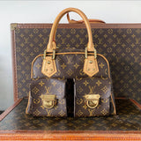 Louis Vuitton Monogram Manhattan Top Handle Bag