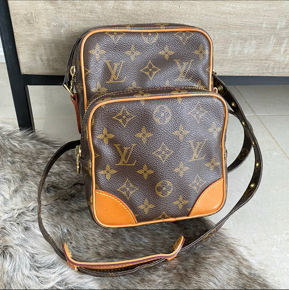 Louis Vuitton Vintage Monogram Canvas Amazone Crossbody Bag