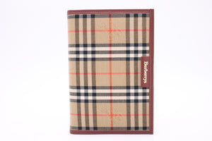 Burberry Agenda in Brown Checked Canvas