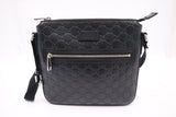 Gucci Crossbody in Black Guccissima Leather