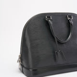 Louis Vuitton Black Epi Leather Alma PM Bag