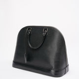 Louis Vuitton Black Epi Leather Alma PM Bag