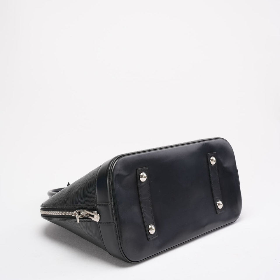 Louis Vuitton Black Epi Leather Alma PM Bag