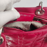 Dior Medium Lady Dior Bag Red