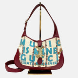 Gucci Jackie 1961 Centennial 100 Year Special Edition Burgundy Leather with Canvas
