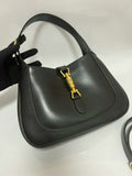Gucci Jackie 1961 Black Leather Bag No Strap