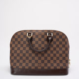 Louis Vuitton Damier Ebene Canvas Alma PM Bag 2003