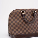 Louis Vuitton Damier Ebene Canvas Alma PM Bag 2003
