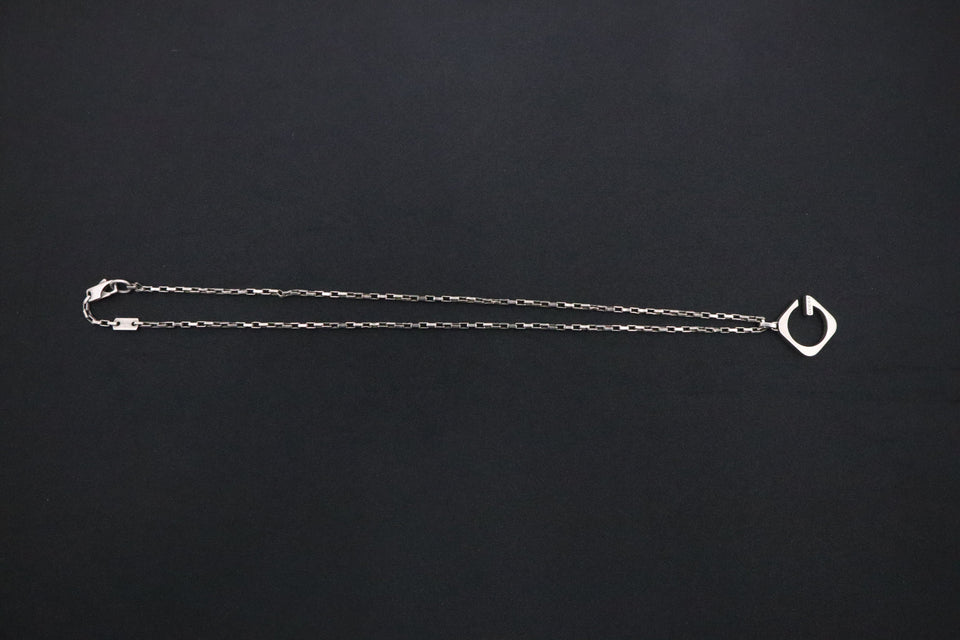 Gucci "G" Necklace in Sterling Silver