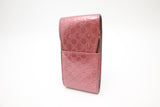 Gucci Cigarette Case in Metallic Pink Guccissima Patent Leather