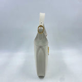 Gucci Jackie 1961 White Leather Bag with Adjustable Strap Size Small