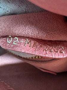 Christian Dior Lady Dior Pink Ostrich Mini Bag