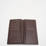 Louis Vuitton Damier Ebene Canvas Wallet Brown