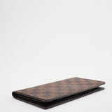 Louis Vuitton Damier Ebene Canvas Wallet Brown