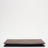 Louis Vuitton Damier Ebene Canvas Wallet Brown