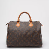 Louis Vuitton Brown Damier Ebene Speedy 30