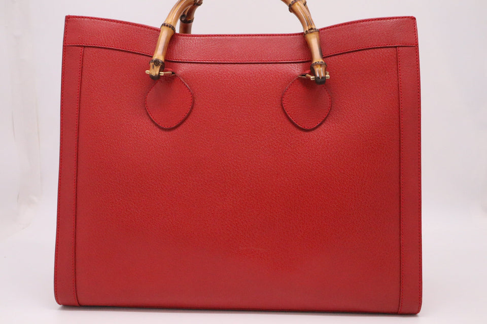 Gucci Large Diana in Red Leather