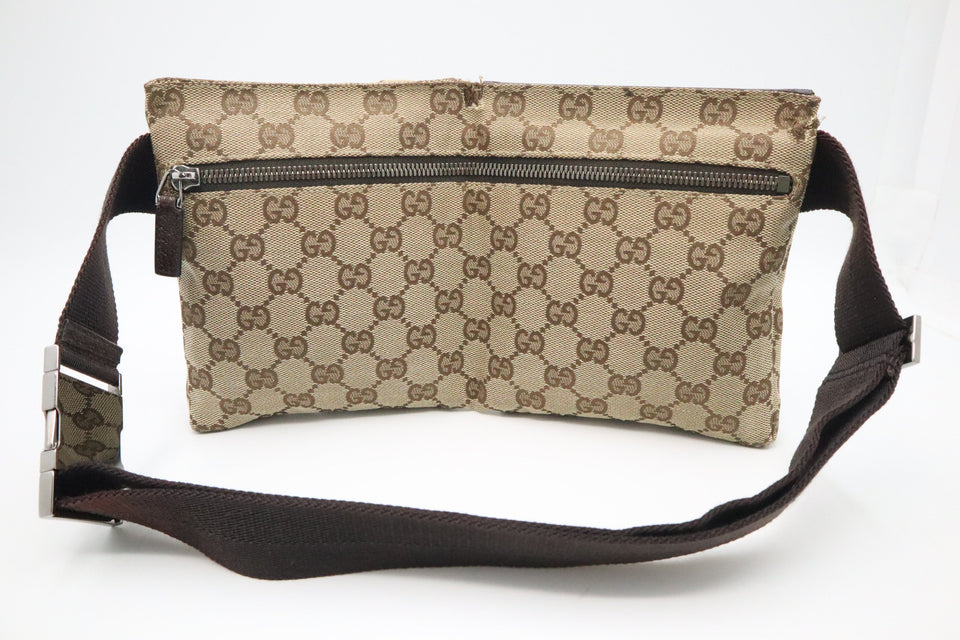 Gucci Waist Bag in Brown GG Canvas