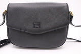 Burberry Shoulder Bag in Black Leather