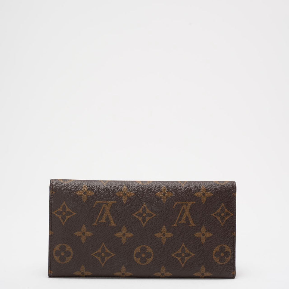 Louis Vuitton Brown Monogram Canvas Wallet