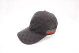Gucci Cap in Black GG Canvas