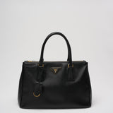 Prada Black Galleria Saffiano Leather Bag