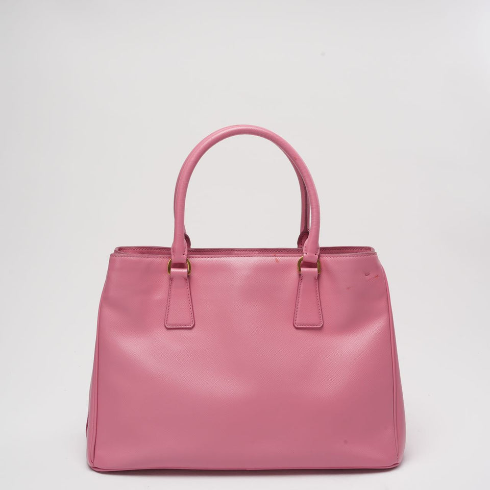 Prada Pink Galleria Tote Bag Saffiano Leather