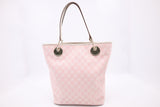 Gucci Tote Bag in Pink GG Canvas